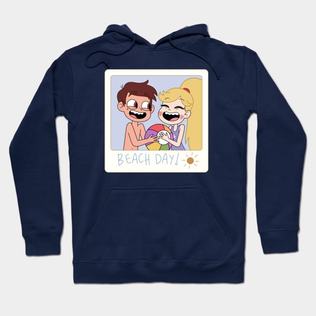 Star vs the Forces of Evil - Beach Day! Hoodie by Pandoramonium